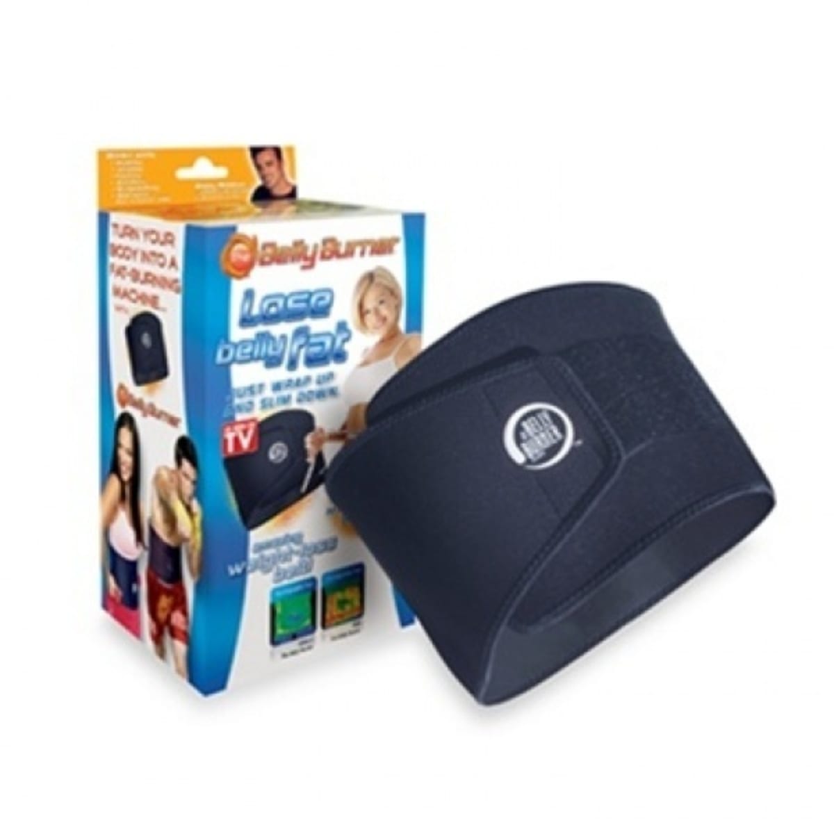ABS The Belly Burner Belt Black Konga Online Shopping