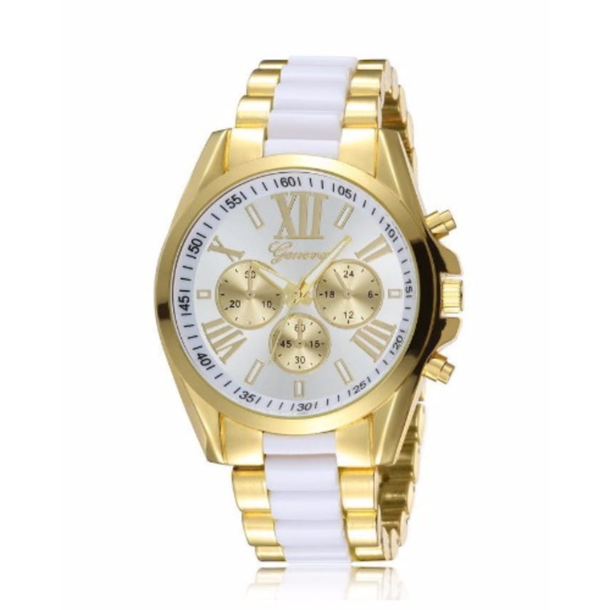 White geneva hotsell watch