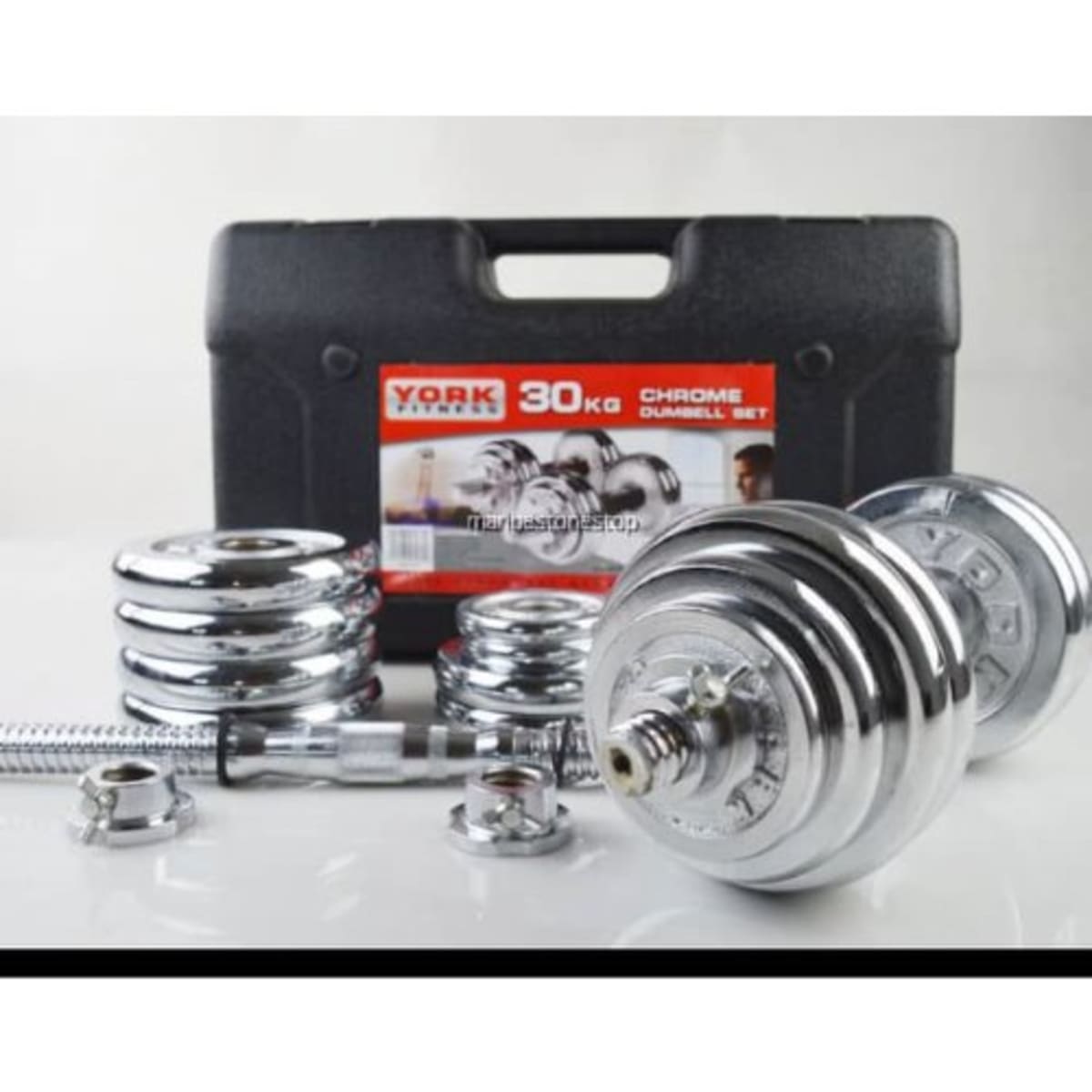 York cheap dumbbells 30kg
