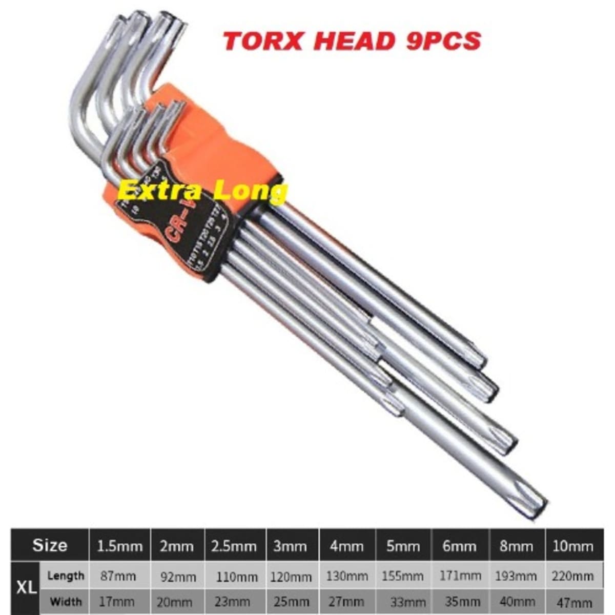 Allen key deals types