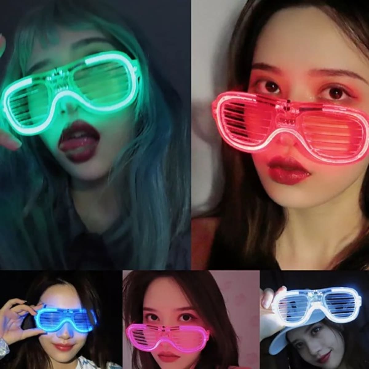 Flashing shutter clearance glasses