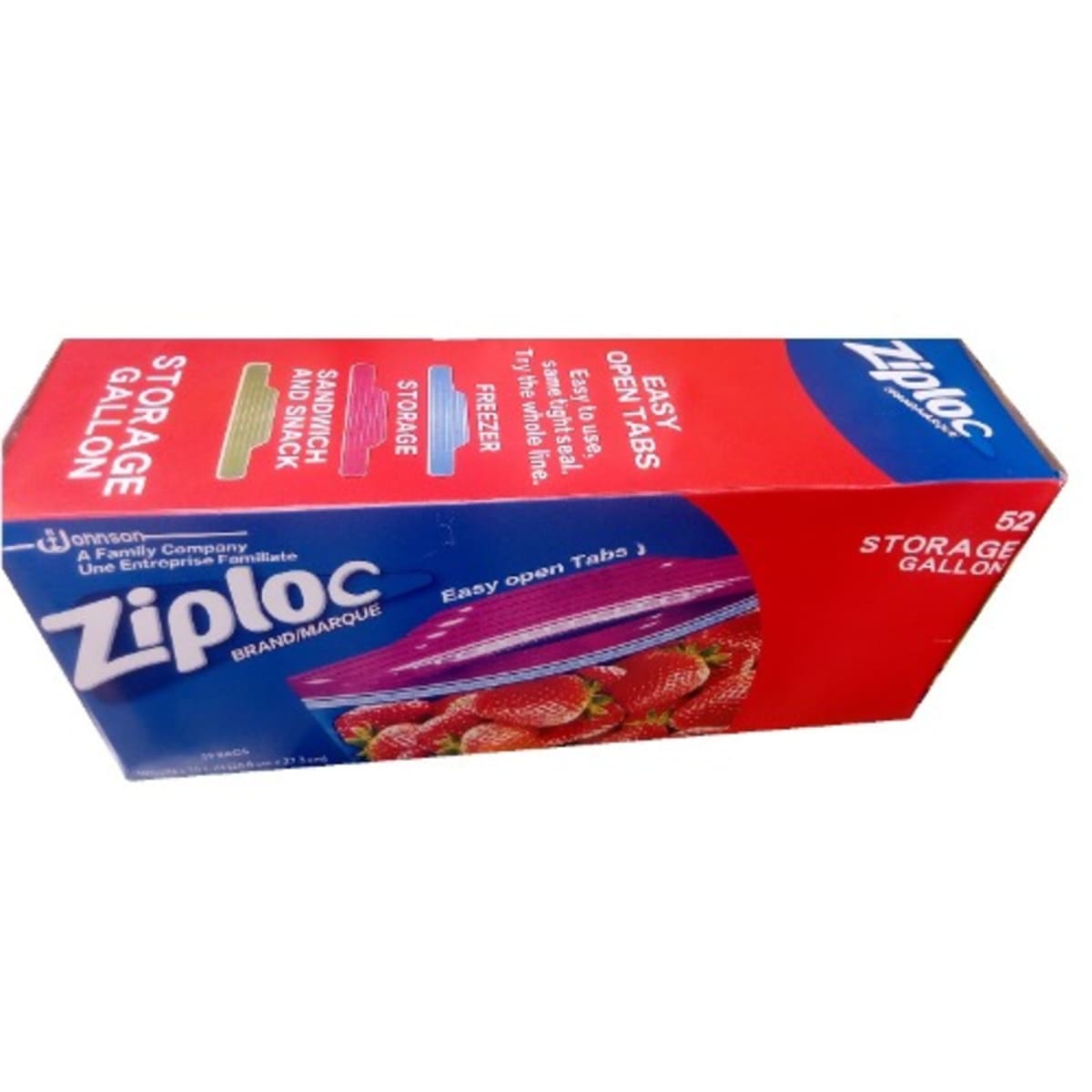 Ziploc Slider Storage Gallon Bags Mega Pack Case Of 612  HD Supply