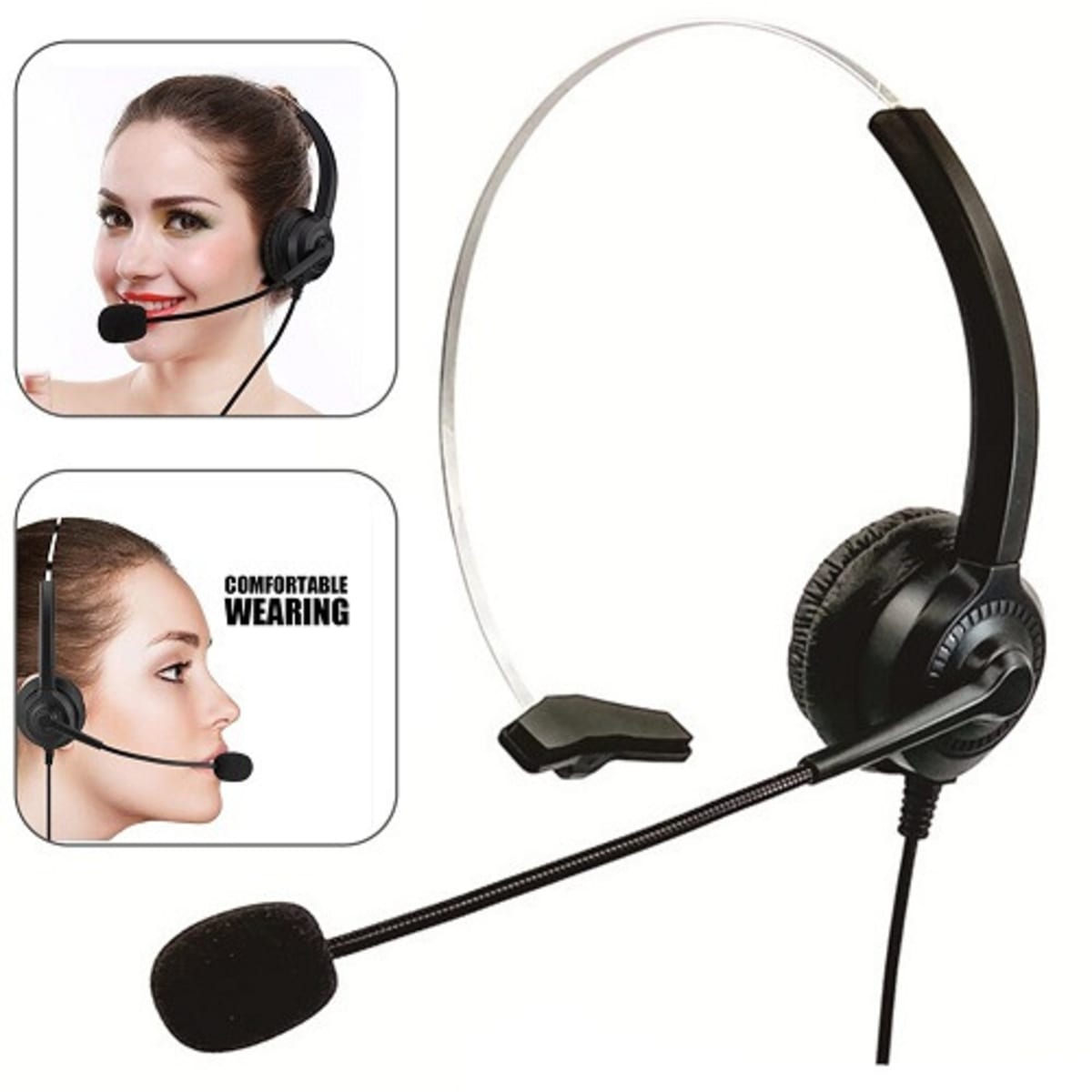 Usb headset for shop desktop