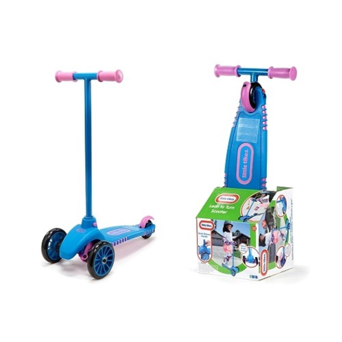 Little tikes scooter pink sales