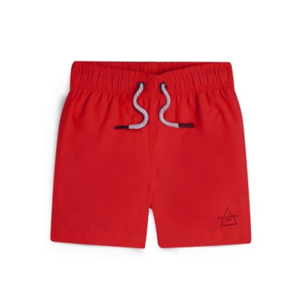 California swim shorts red store