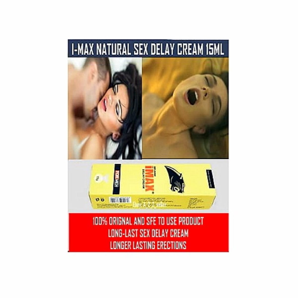 Imax Delay Cream For Men - Stop Premature Ejaculation -15ml | Konga Online  Shopping