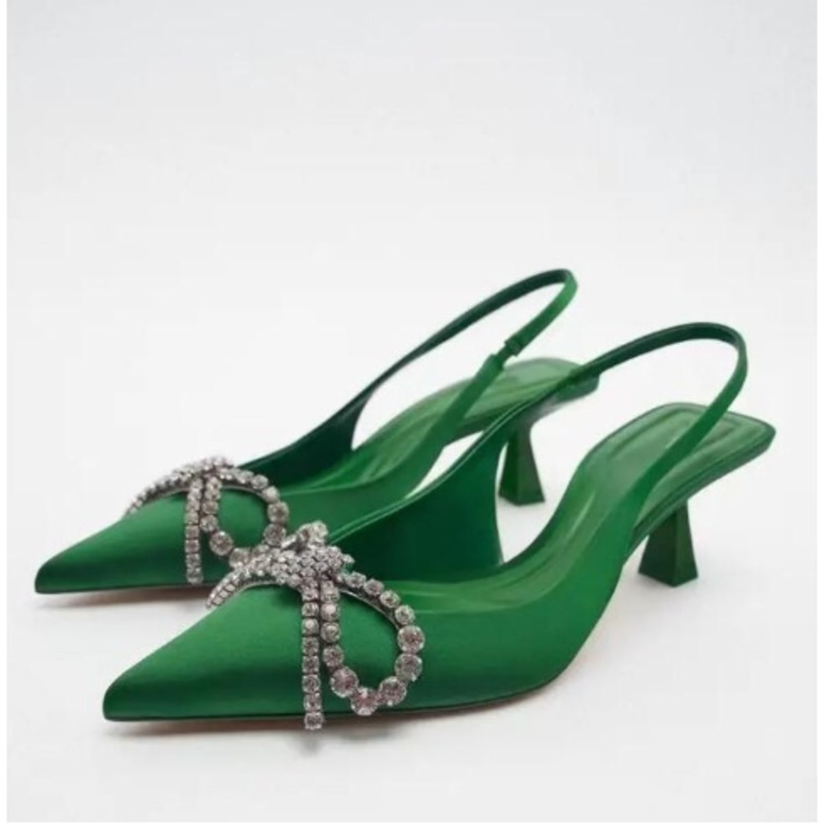 Green 2025 ladies shoes