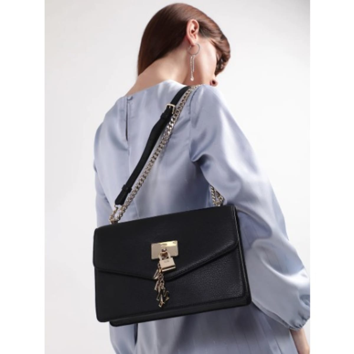 Dkny elissa sales bag black