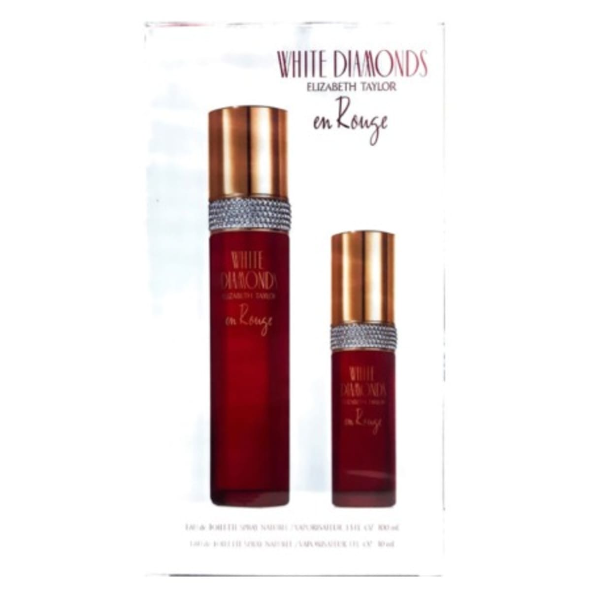 Elizabeth taylor white diamonds en rouge shop 100 ml