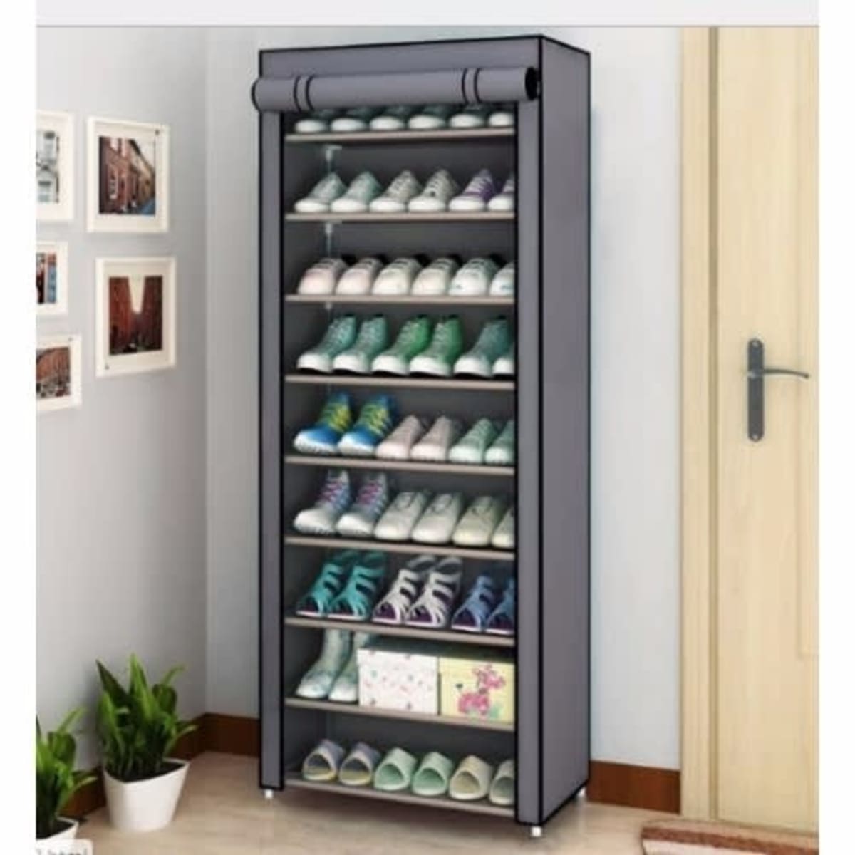 Dustproof shoe rack deals