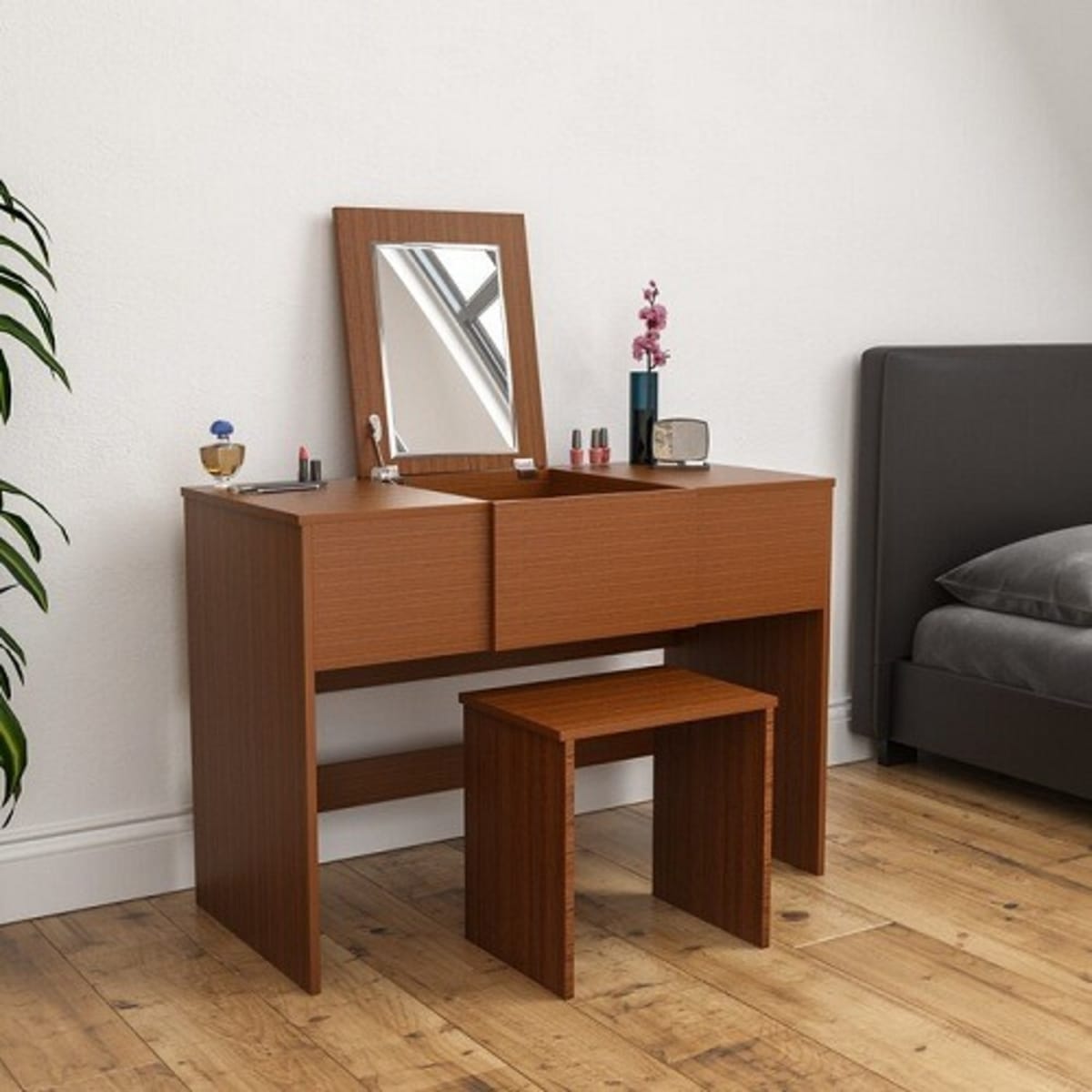 Reiban dressing cheap table with mirror