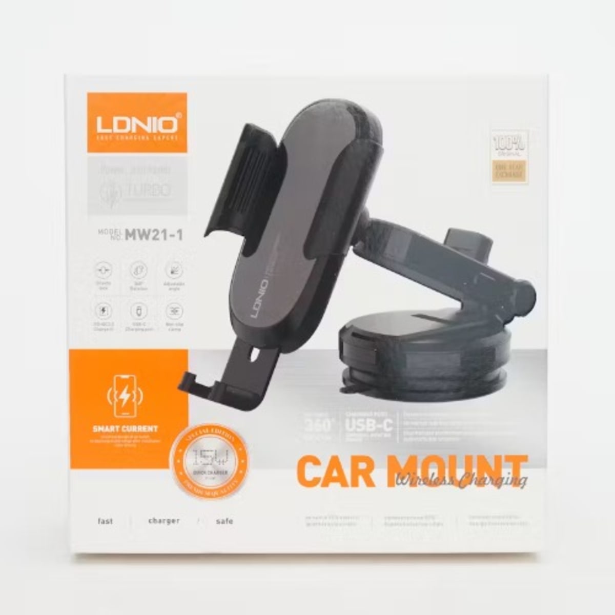 LDNIO Mw21-1 15w Wireless Charging Car Mount