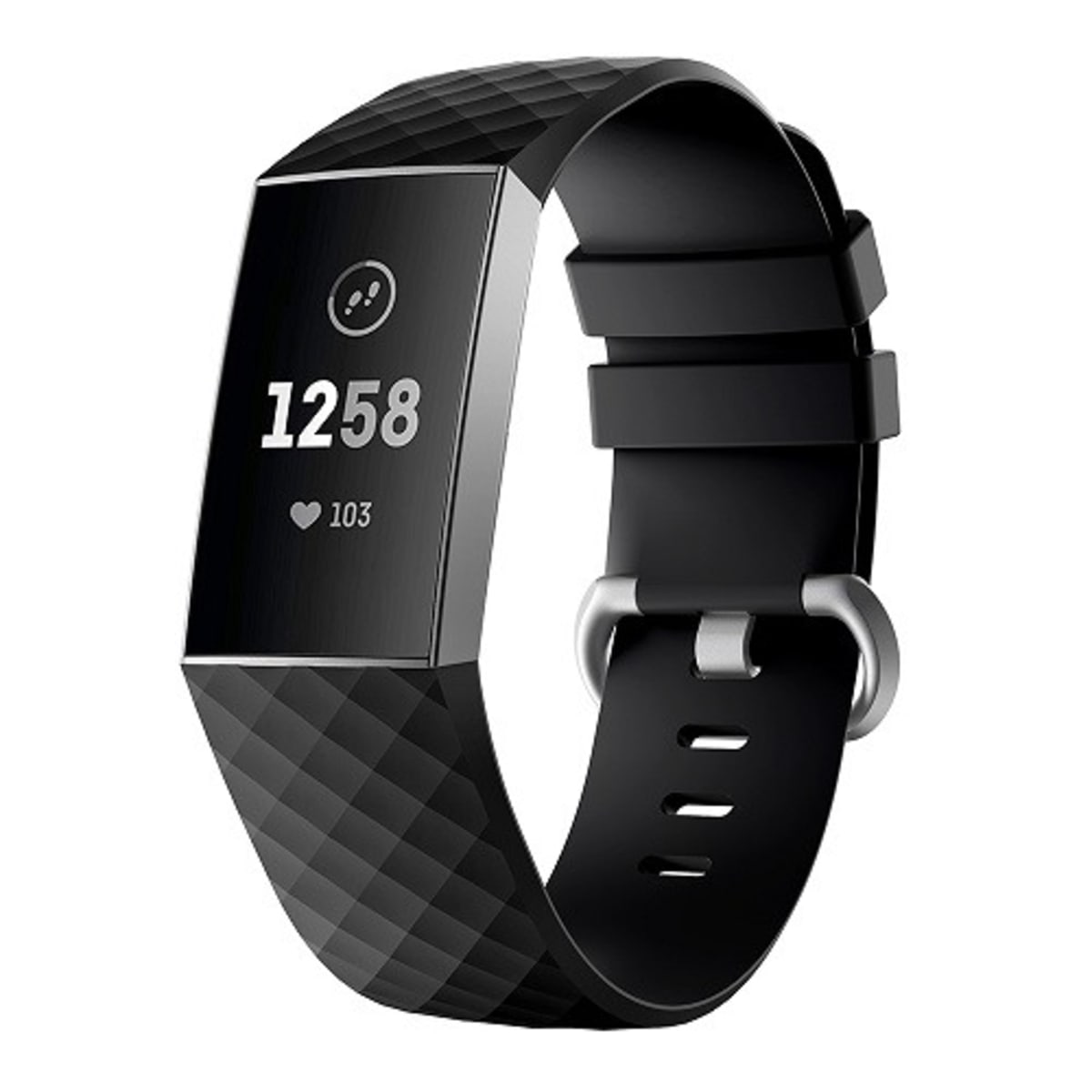 Fitbit charge 3 online black strap