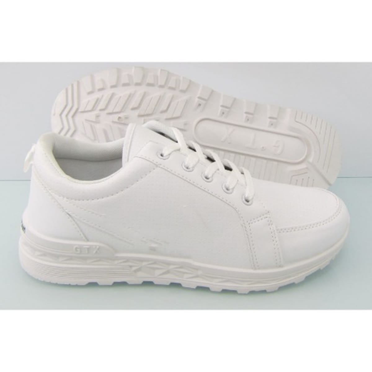 Affordable leather outlet sneakers