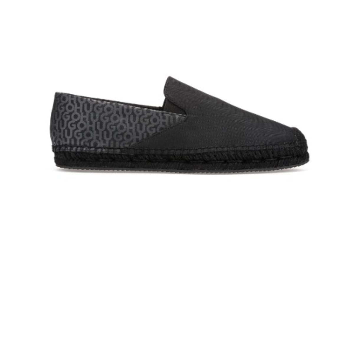 Hugo Boss Men Espadrilles Black Konga Online Shopping