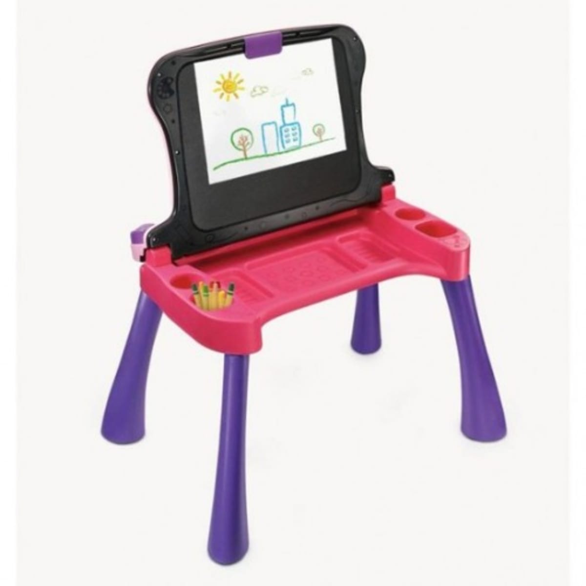 Vtech learning store desk pink