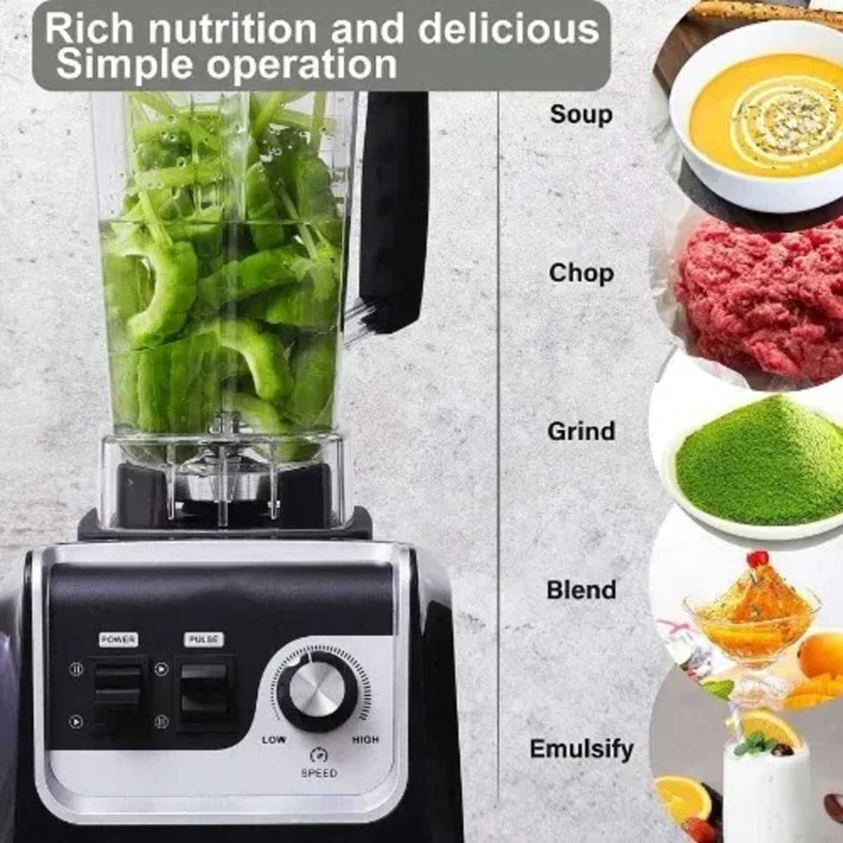 Avinas Professional Blender For Smoothies Ice And Frozen Fruit