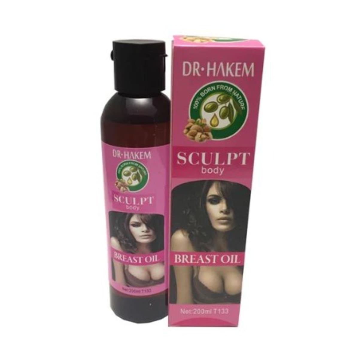 Dr. Hakem Sculpt Body Breast Enlargement firming Oil 200ml