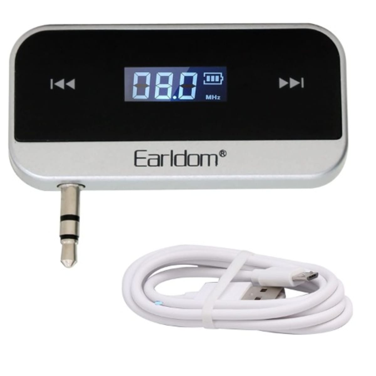 Earldom Universal Wireless Fm Transmitter Audio Adapter Car Kit