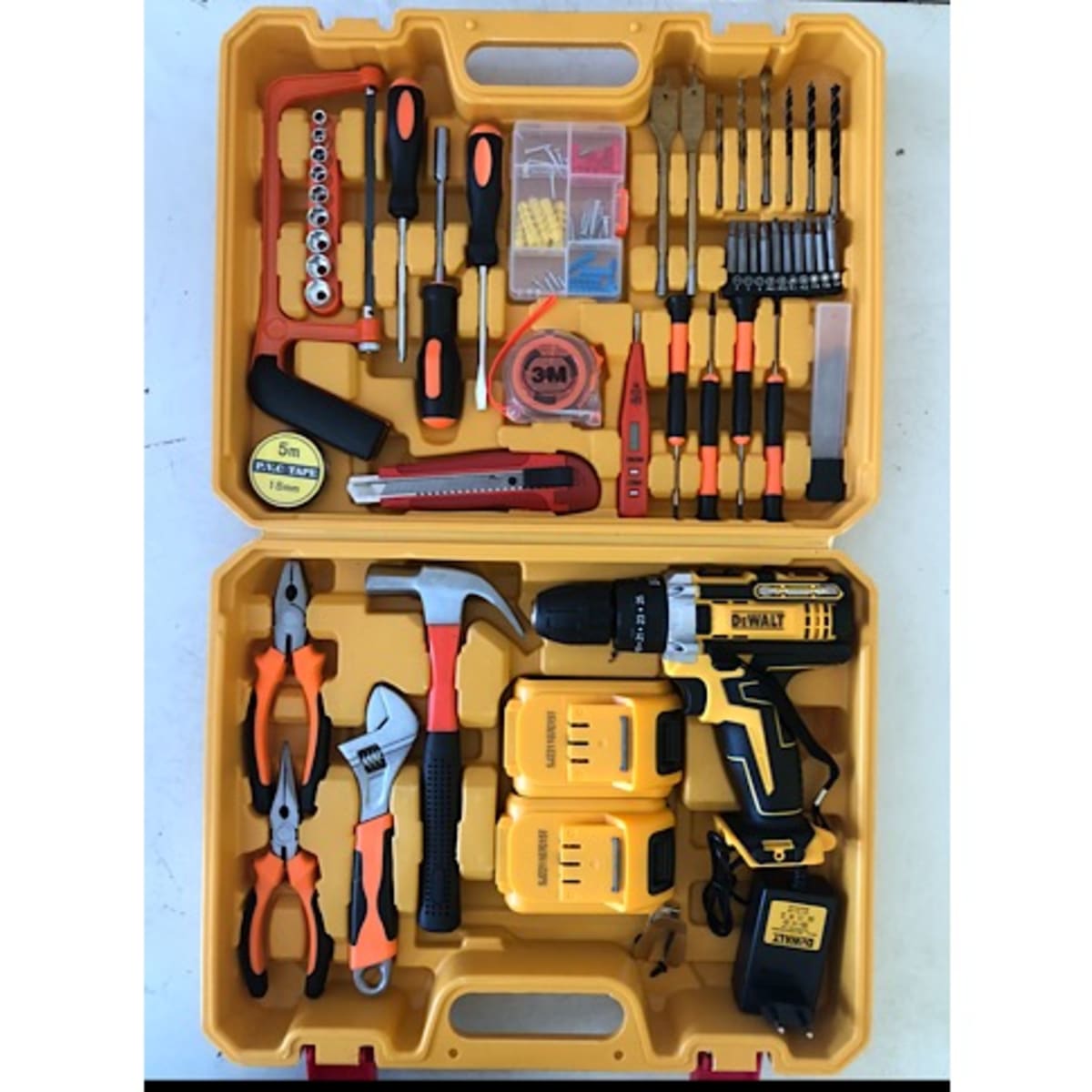 Dewalt tools kit box top