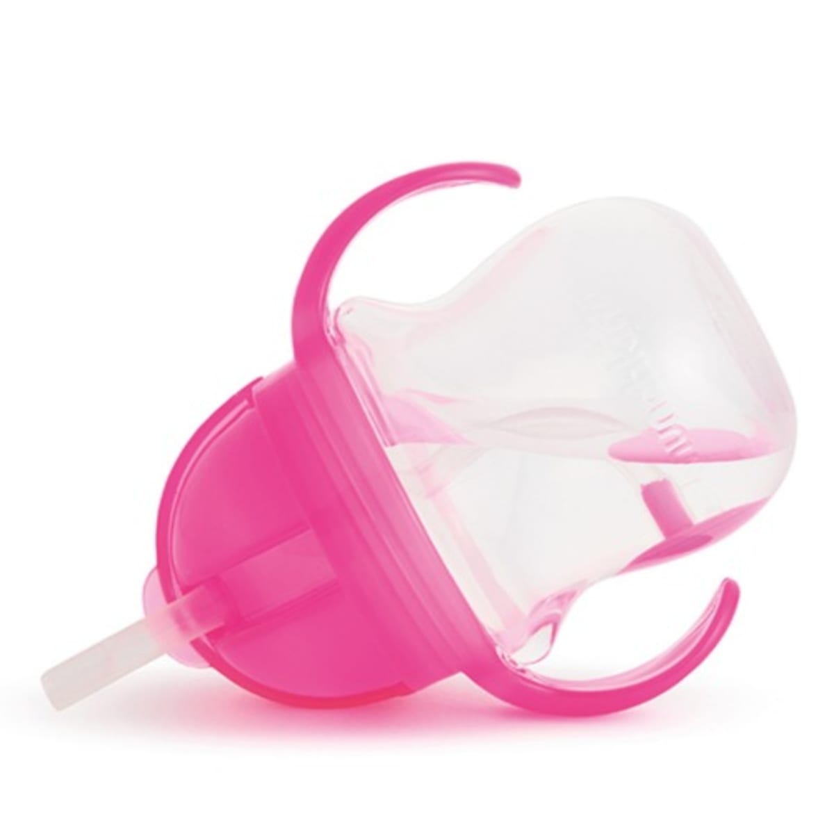 Munchkin Tip And Sip Weighted Straw Cup - 207ml - Pink