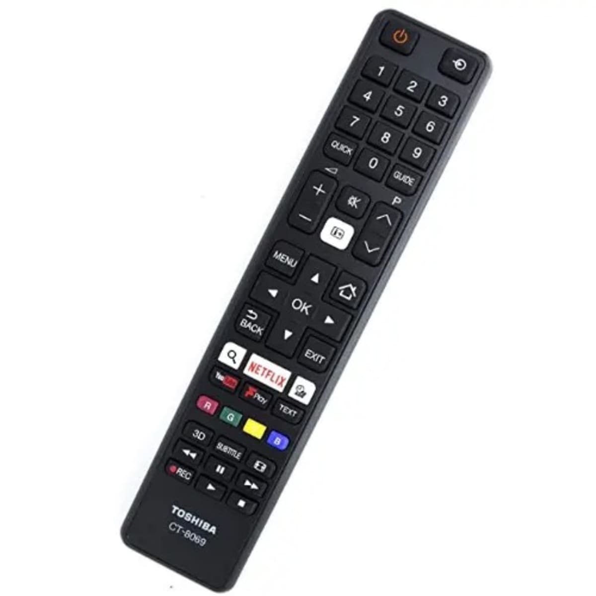 Toshiba smart cheap tv remote