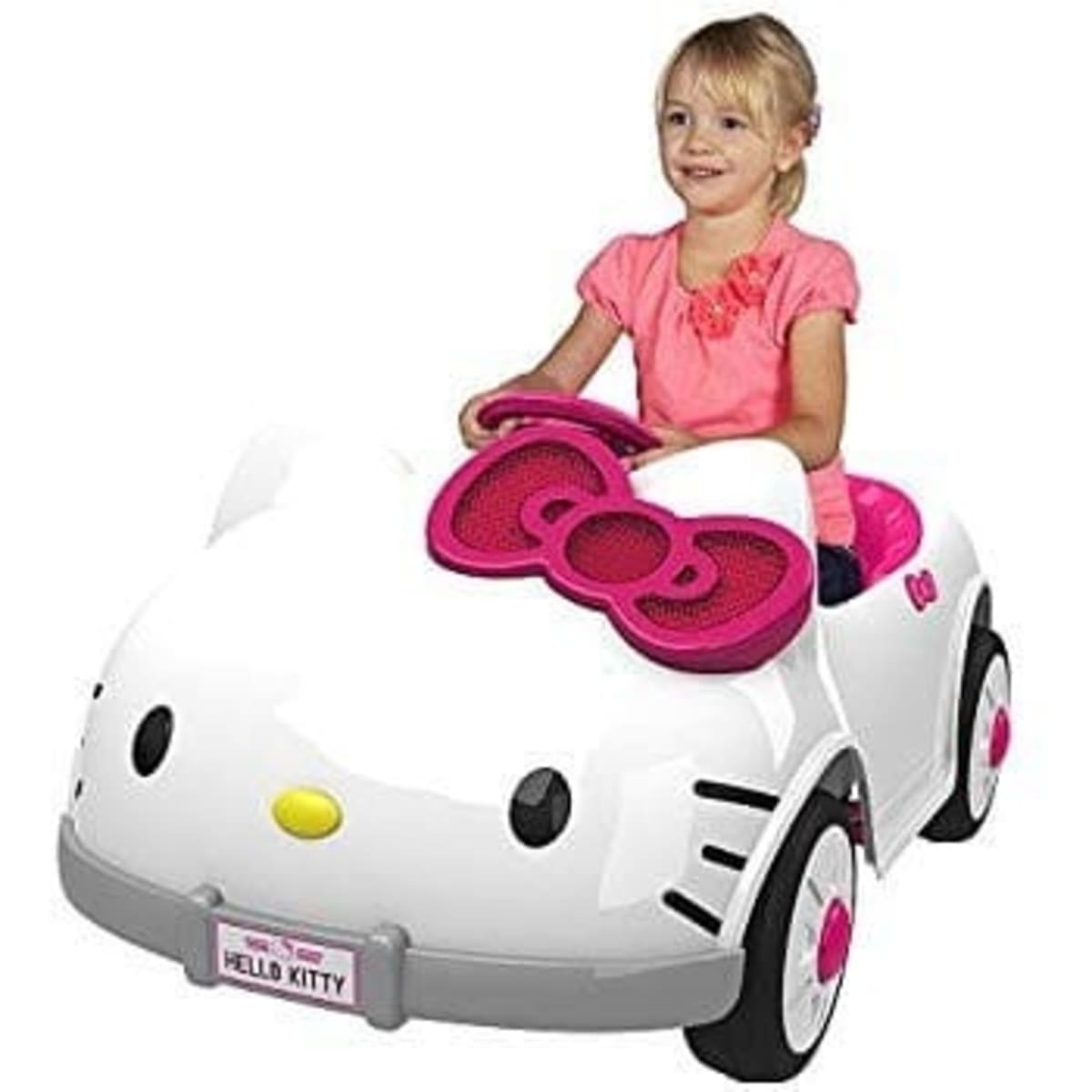 Hello kitty 6v coupe battery powered sales riding toy
