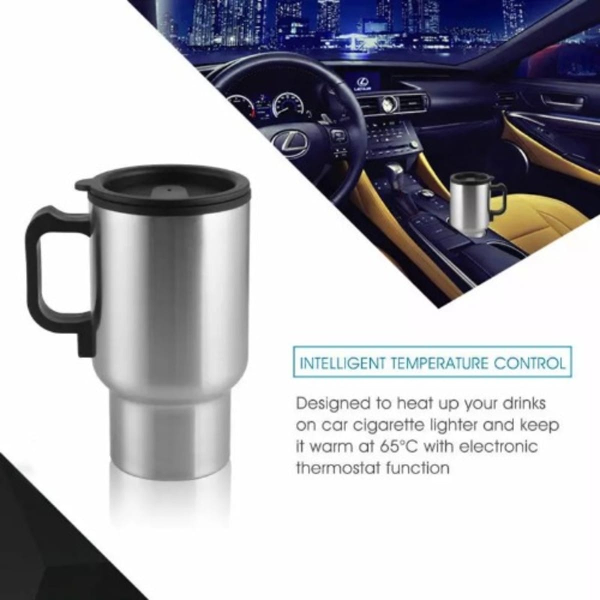 Electric & Plug In-Car Travel Mug