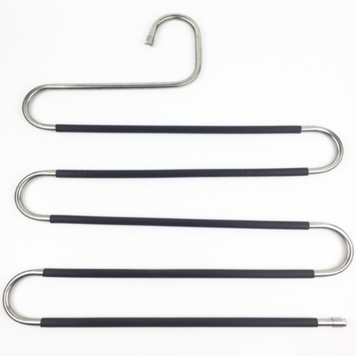 Space Saving S-Type Stainless Steel Clothes Pants Hangers in 2023