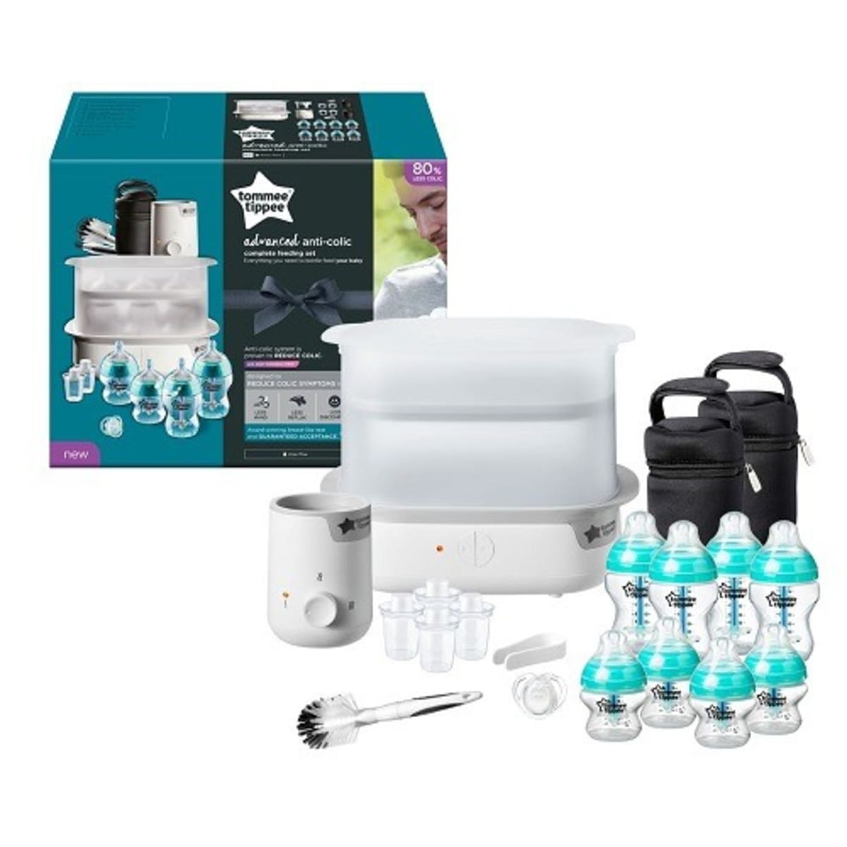 Tommee tippee bottles complete shop feeding set