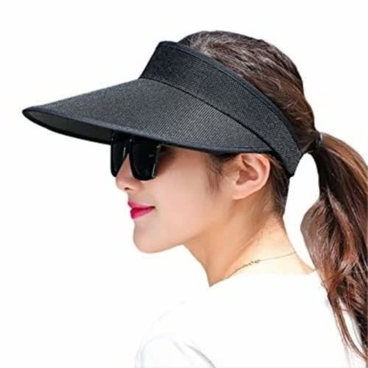 Wide brim visor for clearance ladies