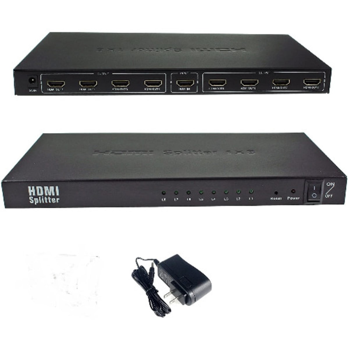 HDMI ™ Splitter, 8-Port port(s), HDMI™ ingång