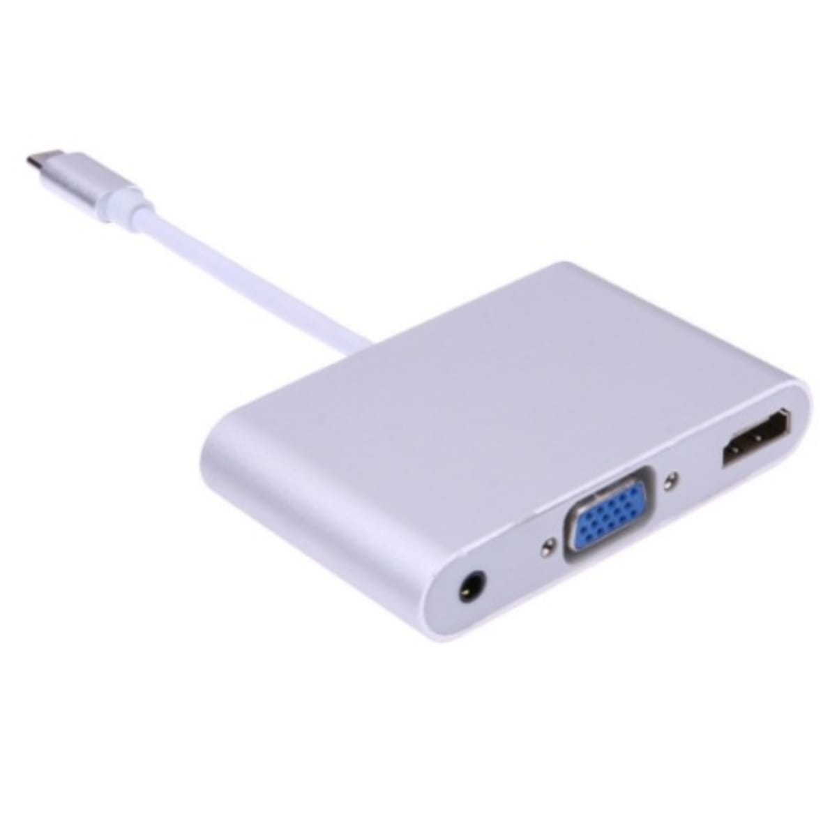 USB 3.1 Type C to HDMI+VGA+3.5mm Audio Adapter 3 in 1 USB 3.1 USB