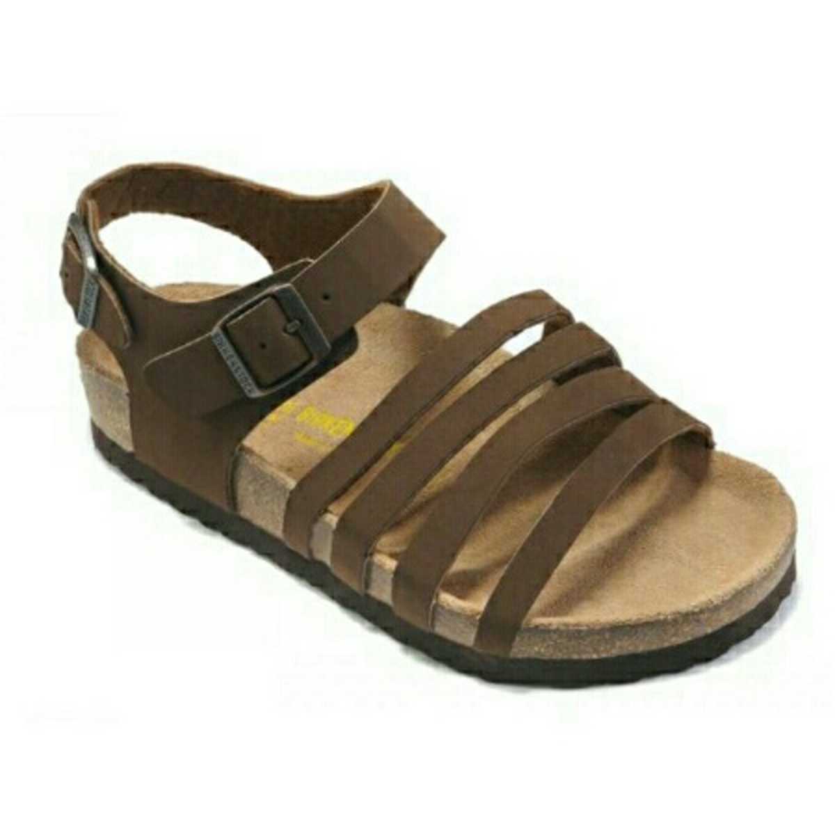 MAC Unisex Suede Sandals Brown Konga Online Shopping