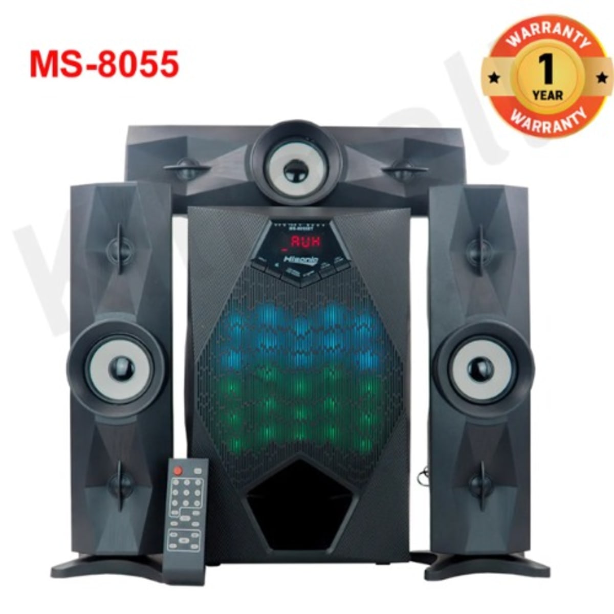 Hisonic Powerful Bluetooth Home Theater System Ms 8055bt Konga