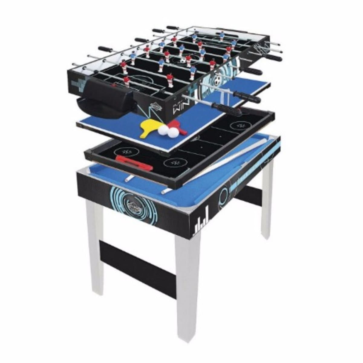 Tesco Hypro Multi Table For Board Games - Football + Pool - Snooker +Tennis and Hockey