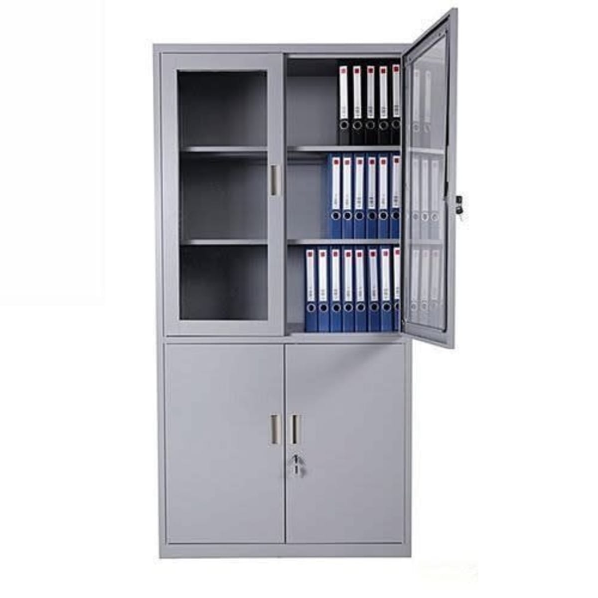 Steel Filling Cabinet With Swing Half Glass Konga Online Shopping