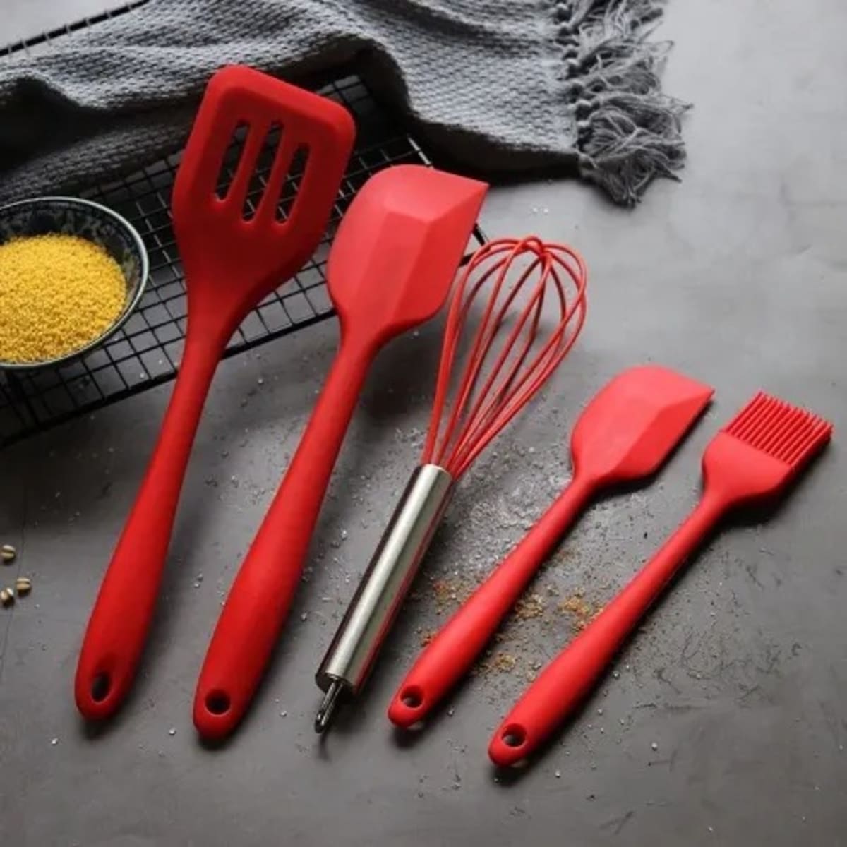 Silicone Utensils Set - 5 Piece Online