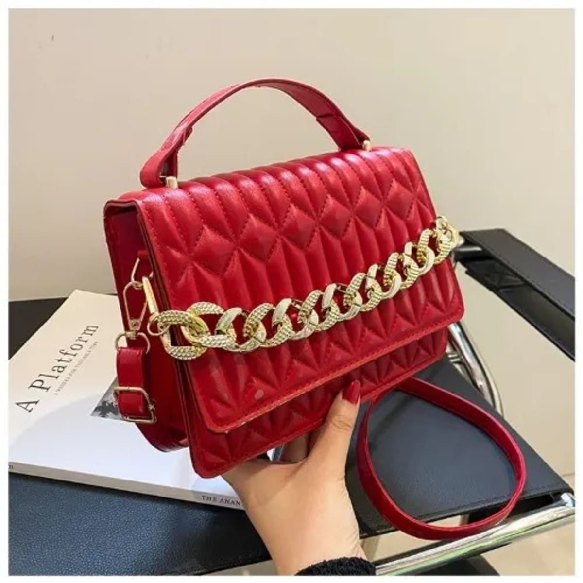 Ladies Shoulder Bag Red Konga Online Shopping