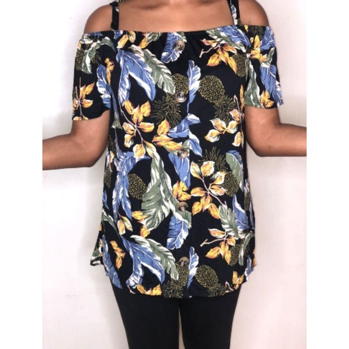 Dorothy perkins shop yellow floral top