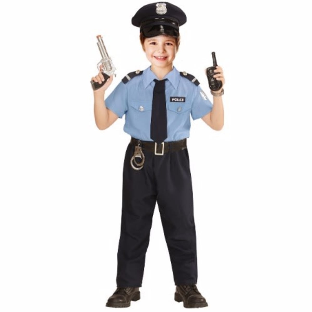 Police childrens dress up top