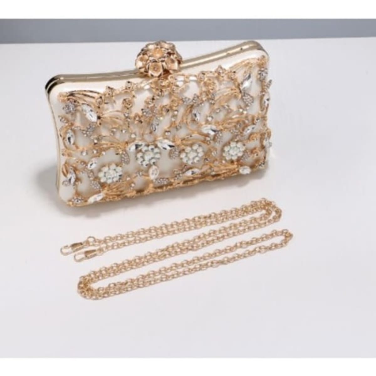 Floral Studded Clutch Purse 1 Konga Online Shopping