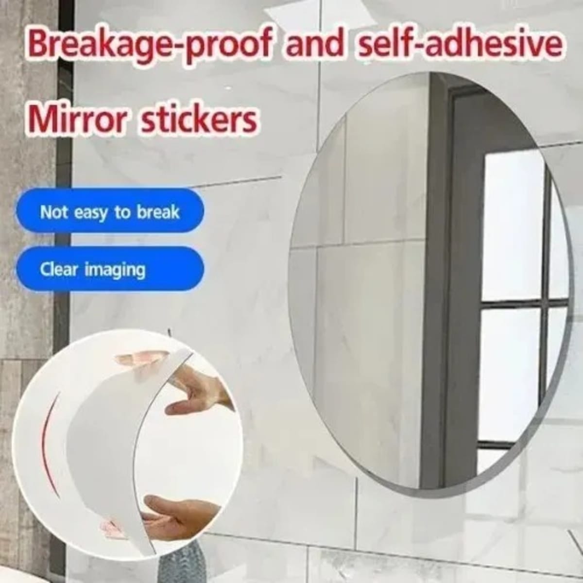How to Get A Sticker off A Mirror
