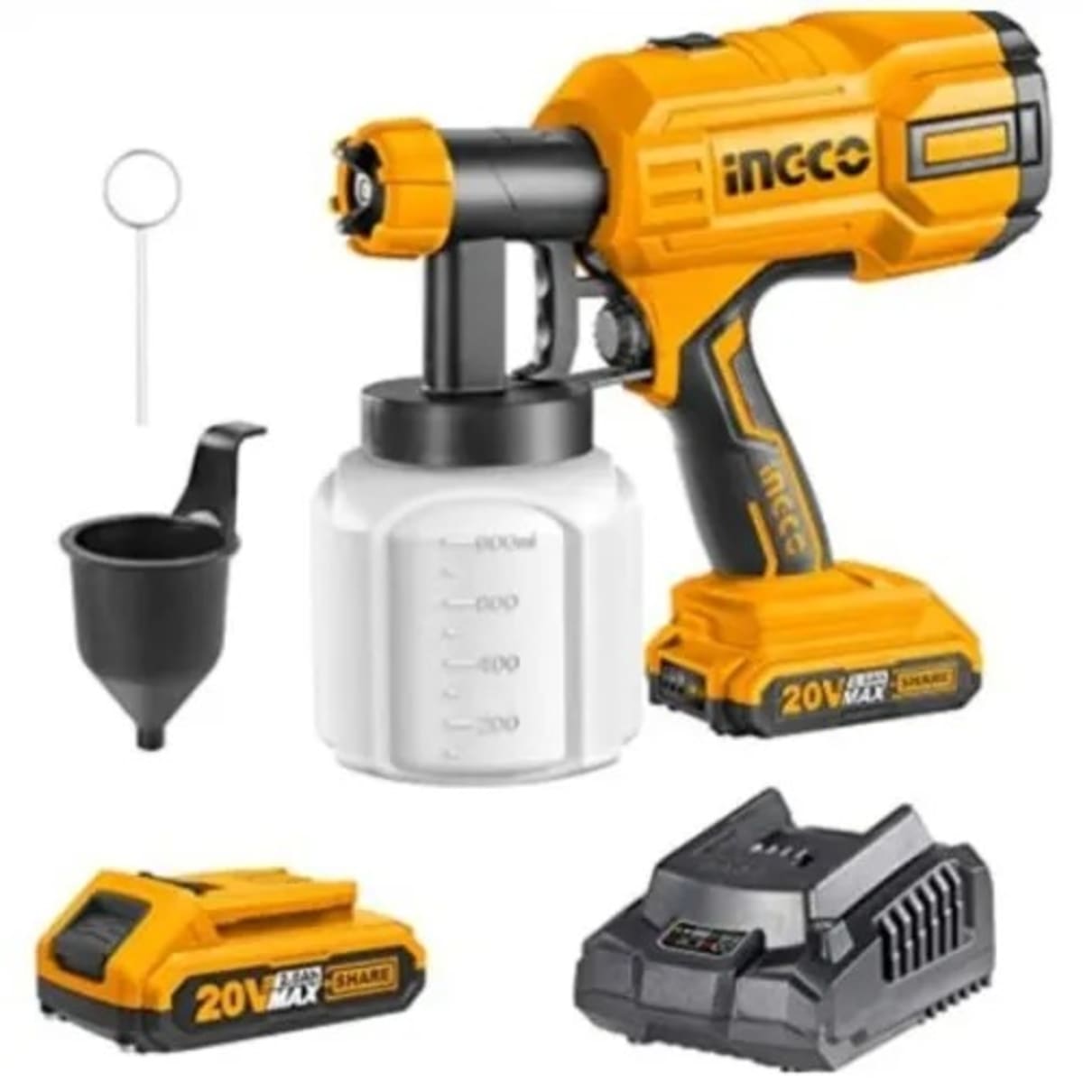 Battery powered paint hot sale gun