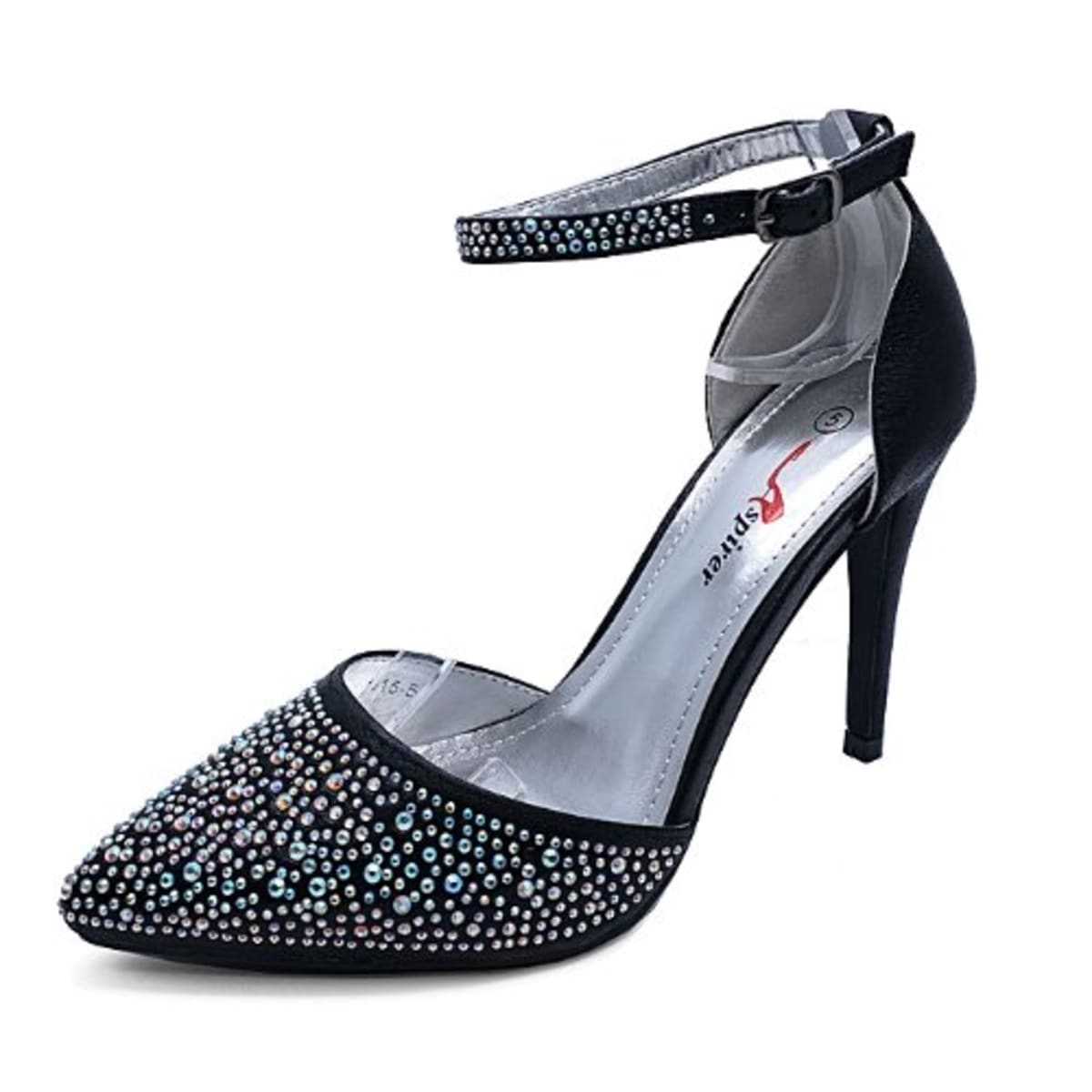 Black and silver hotsell shoes ladies