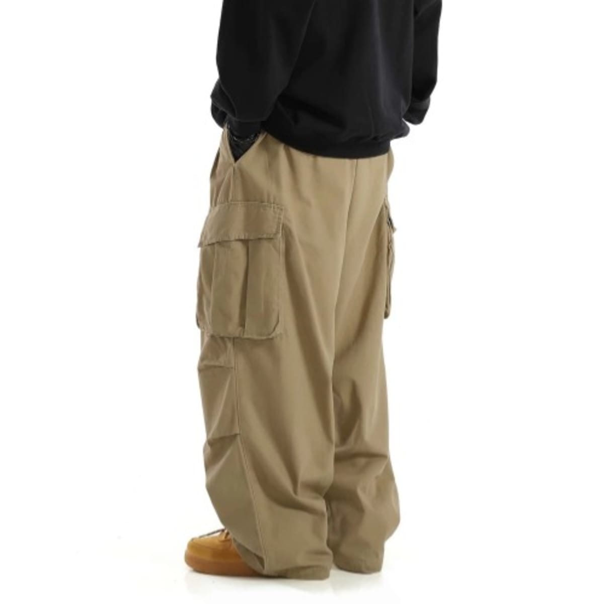 Pocket side drawstring waist pants sale