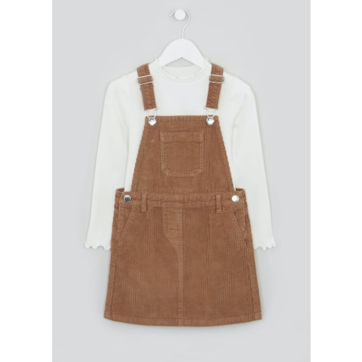 Matalan cord pinafore sales