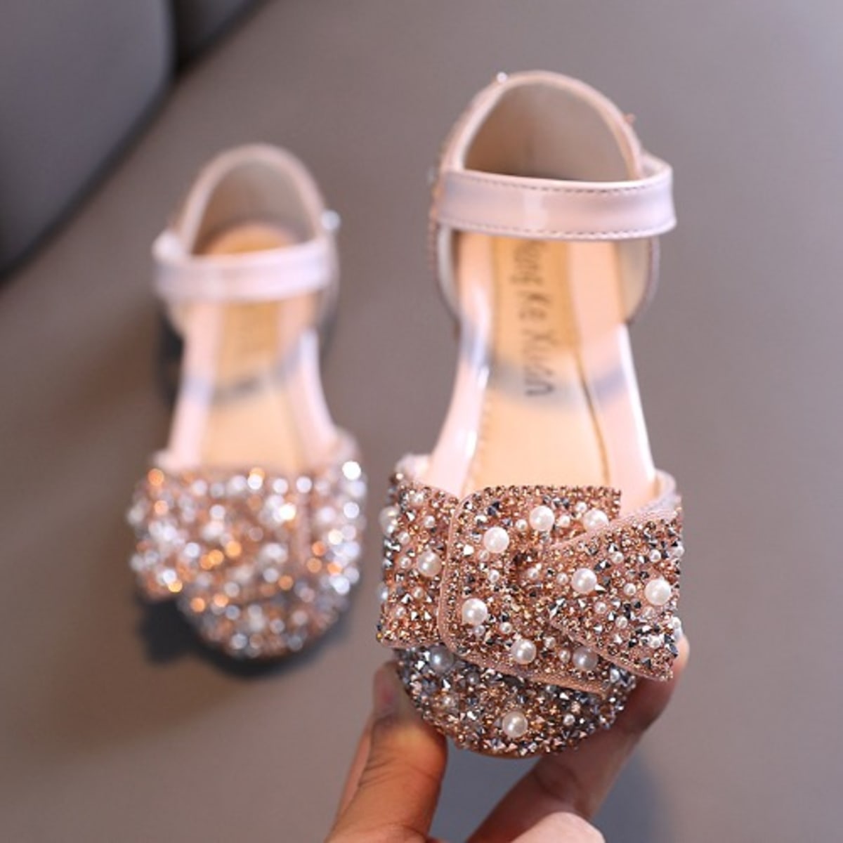Leather cheap bottom sandals