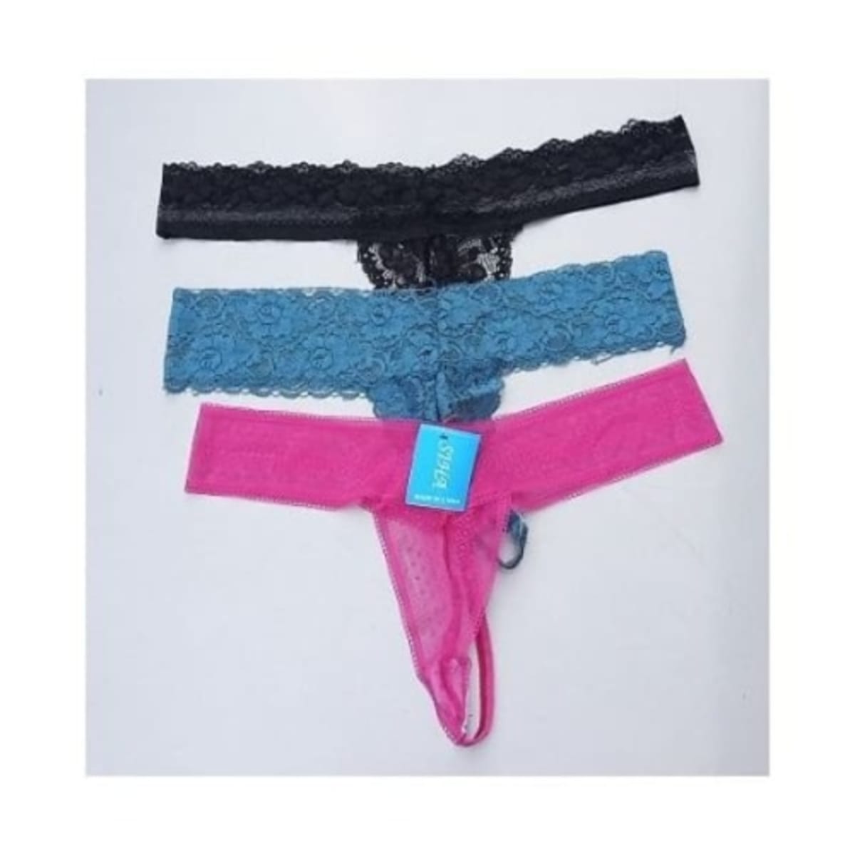 Ladies G-string Panties - 3pcs