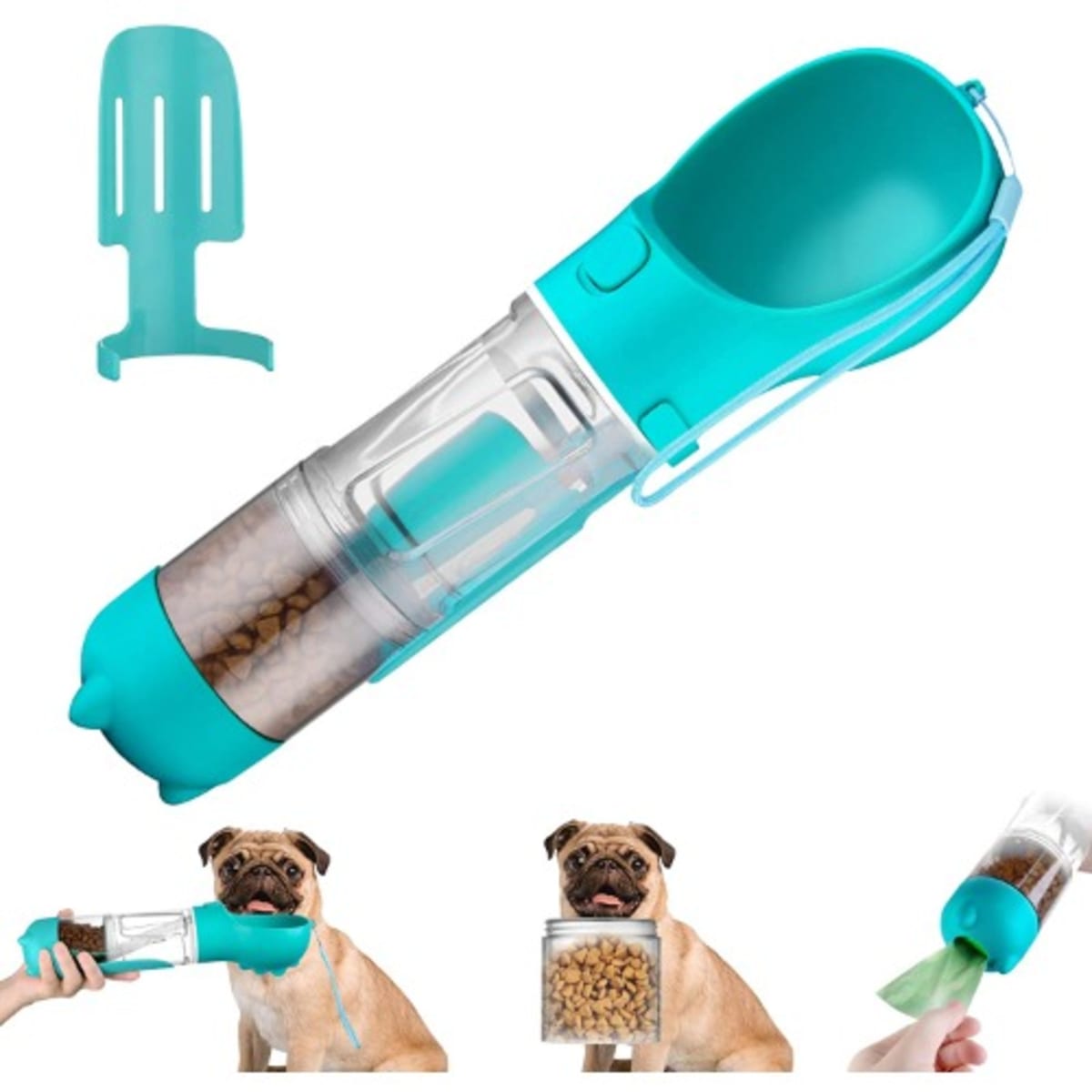 Blue water sale bottle for dog